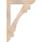 Ekena Millwork Merced Slat Smooth Bracket, Douglas Fir, 3 1/2"W x 26"D x 38"H BKT04X26X38MRC06SDF - alternate 2